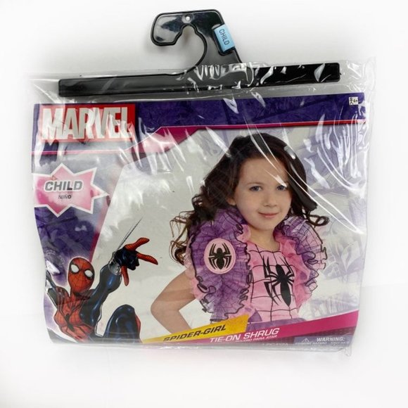 Childs Spider-Girl Shrug - Halloween - Picture 2 of 3